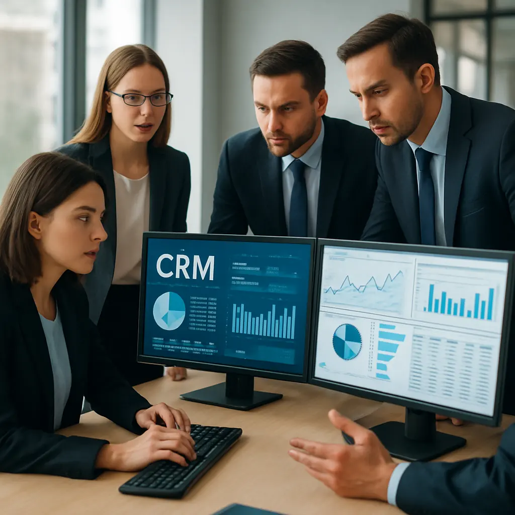 Анализ данных CRM командой