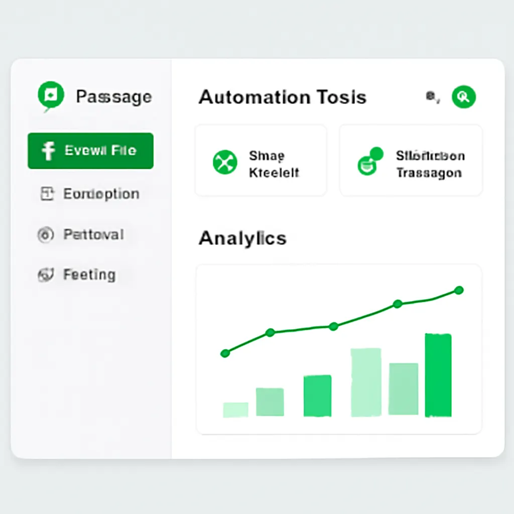 Интерфейс автоматизации WhatsApp