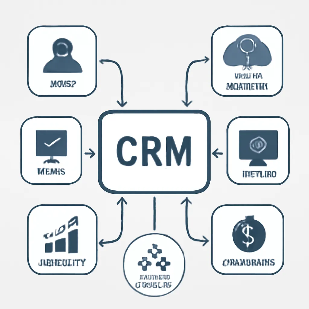 Komplexes CRM-System mit Integrationen