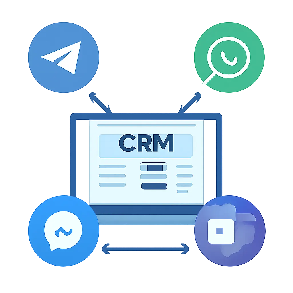 Integracja CRM z Telegram