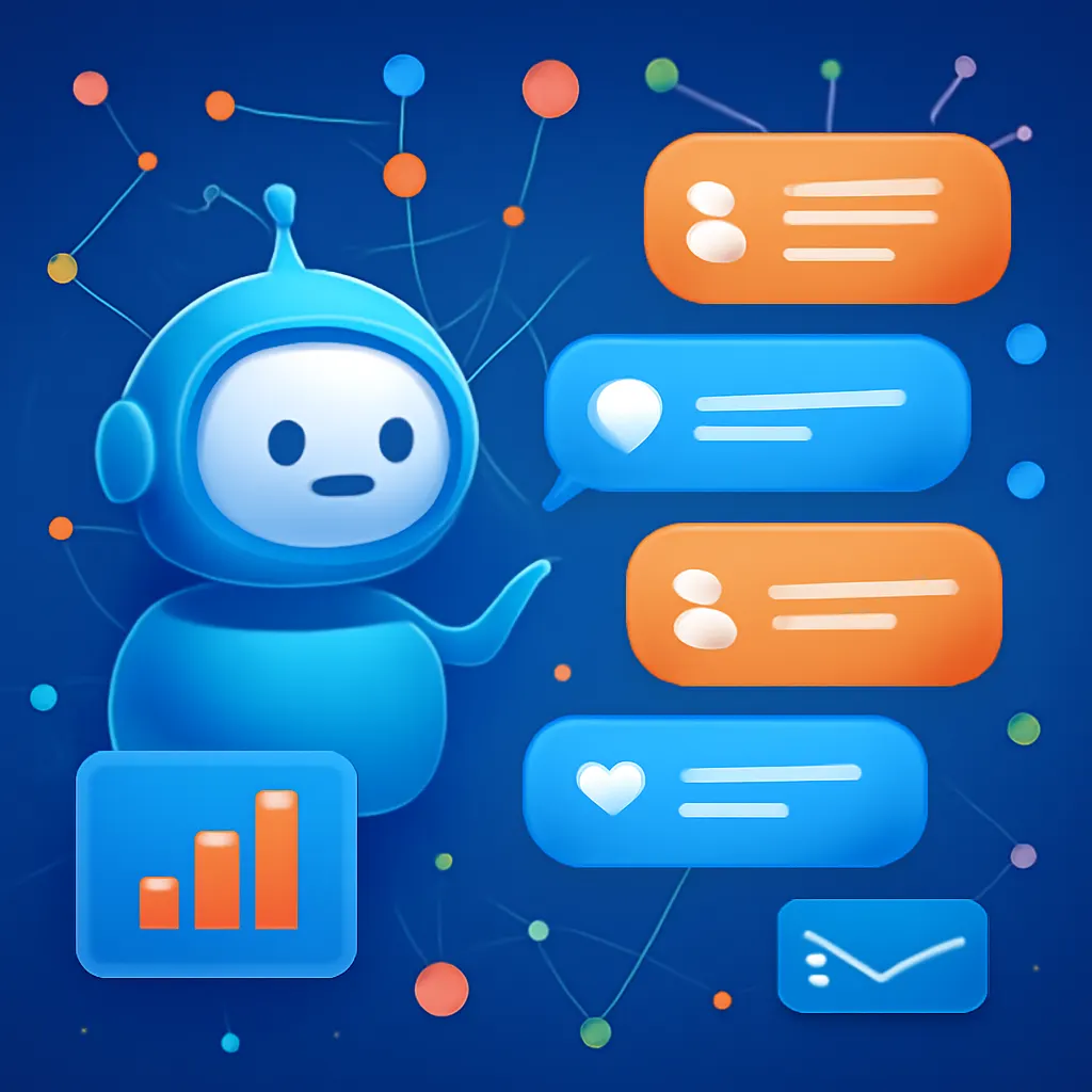 Visual representation of a Telegram bot