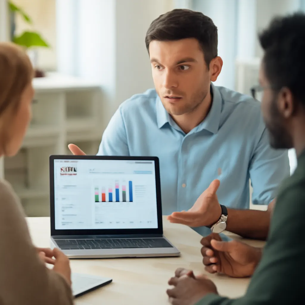 Besprechung zur CRM-Integration