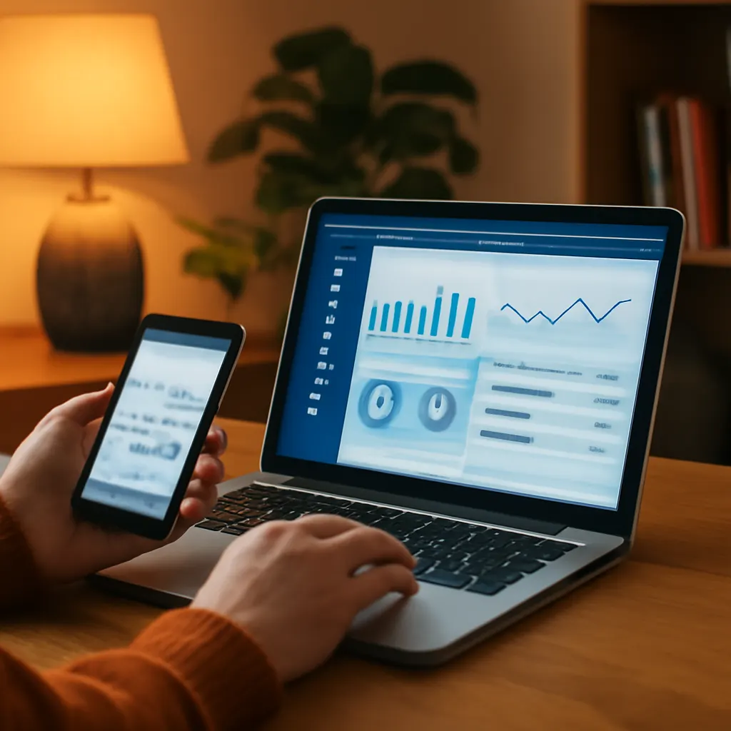 Employee using AI tools