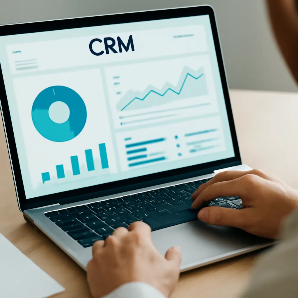 CRM interface showing automated analytics