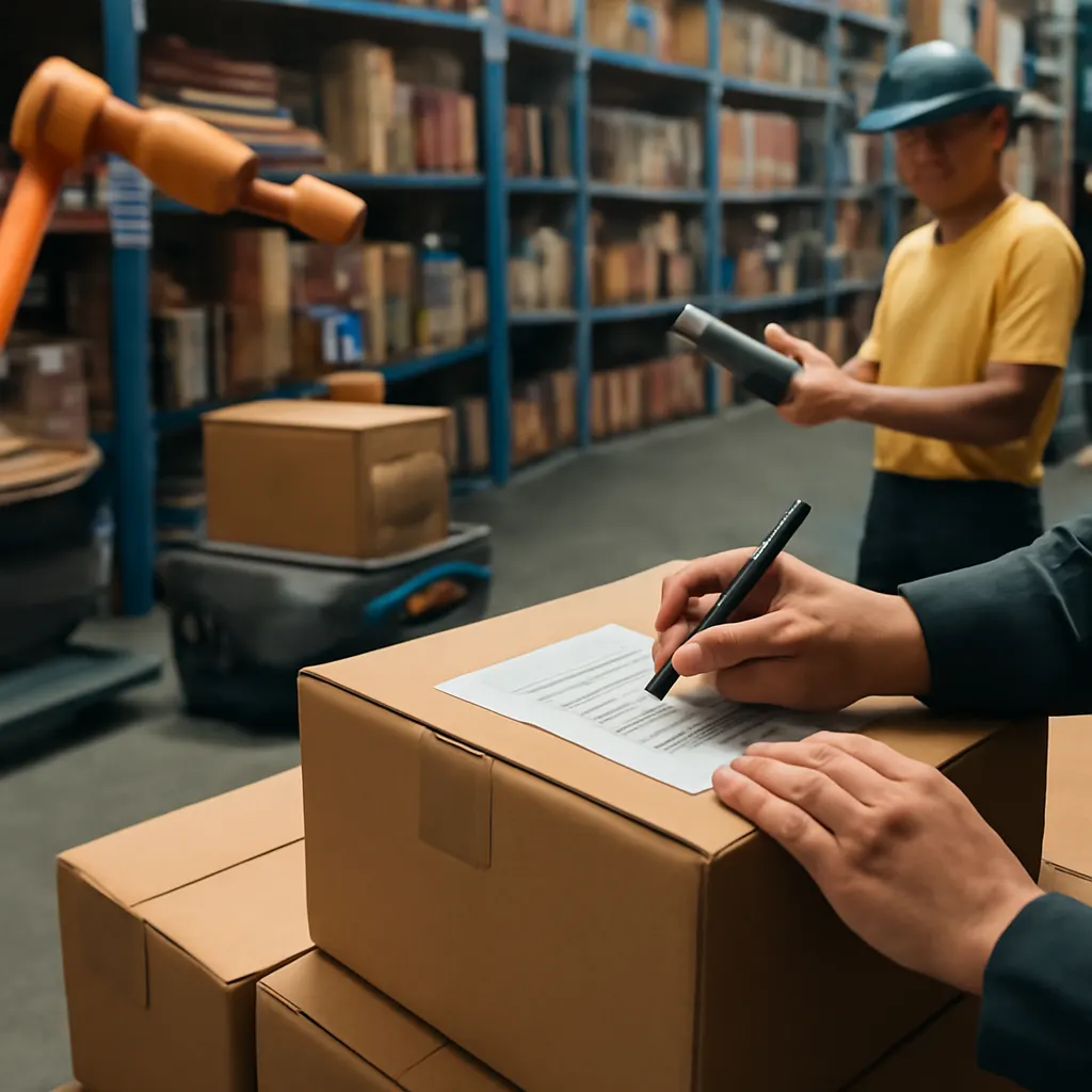 Automatisierung in einem modernen Lager