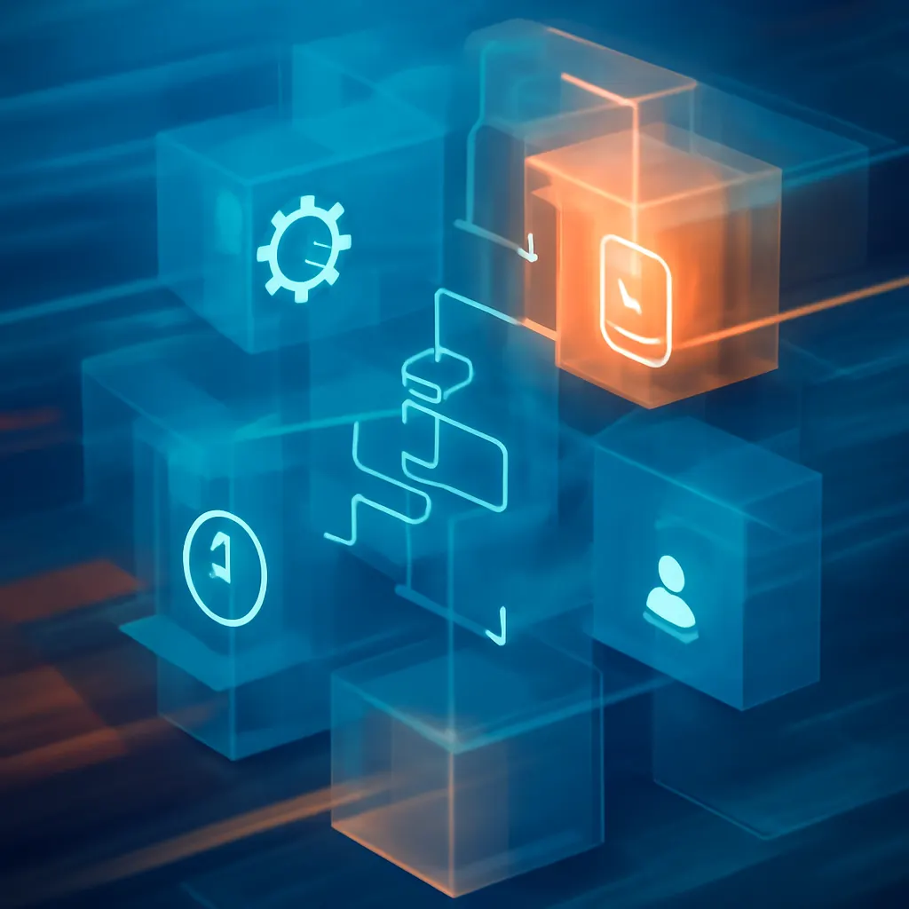 Digital representation of automated business processes