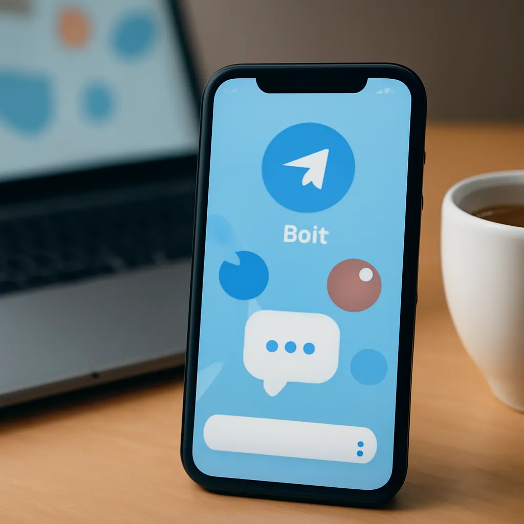 Smartphone with Telegram bot interface