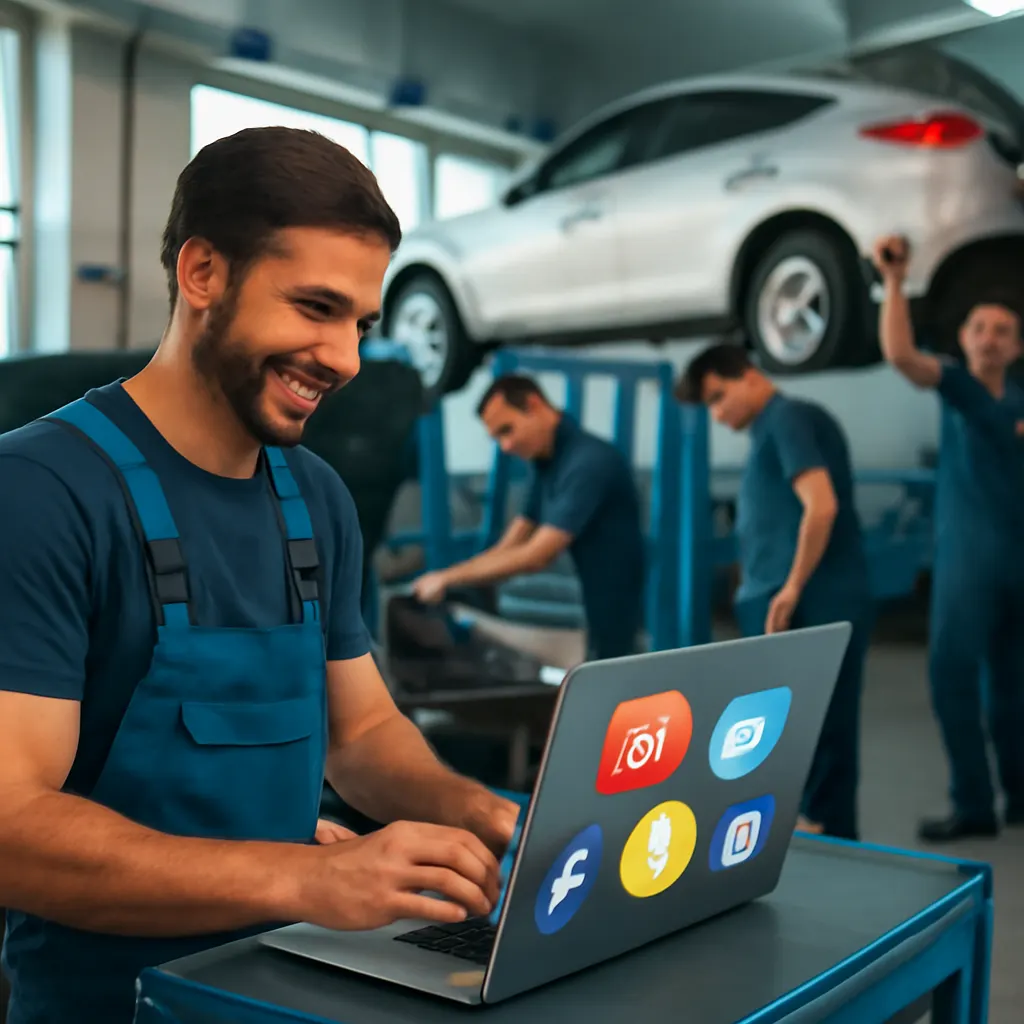 Современная автомастерская