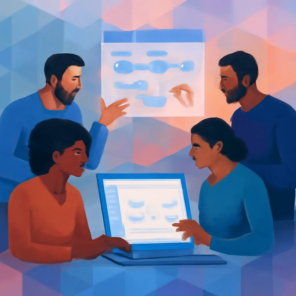 Team collaboration on automation workflows