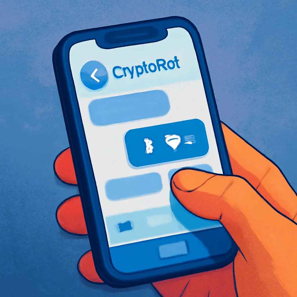 Пользователь взаимодействует с ботом Telegram