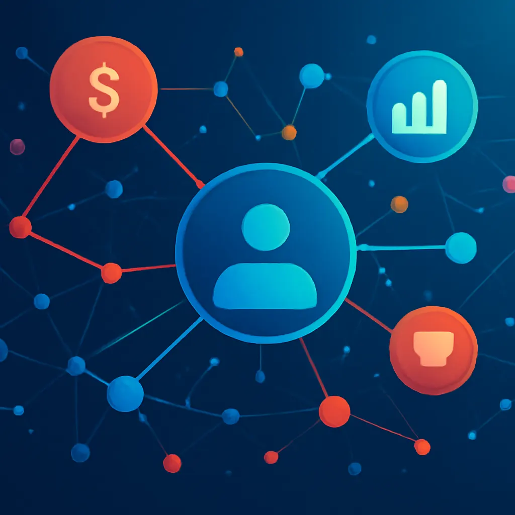Visual representation of AI sales automation processes