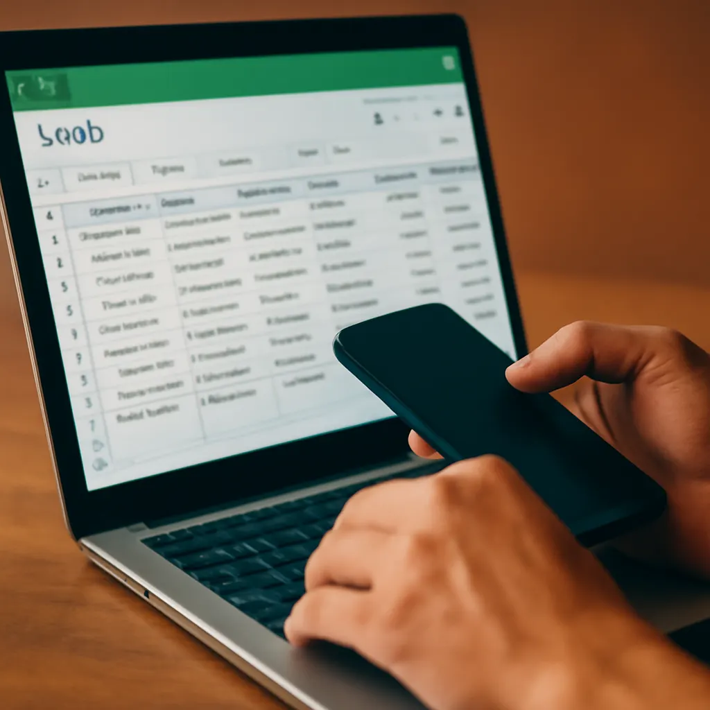 Интерфейс Google Sheets для CRM
