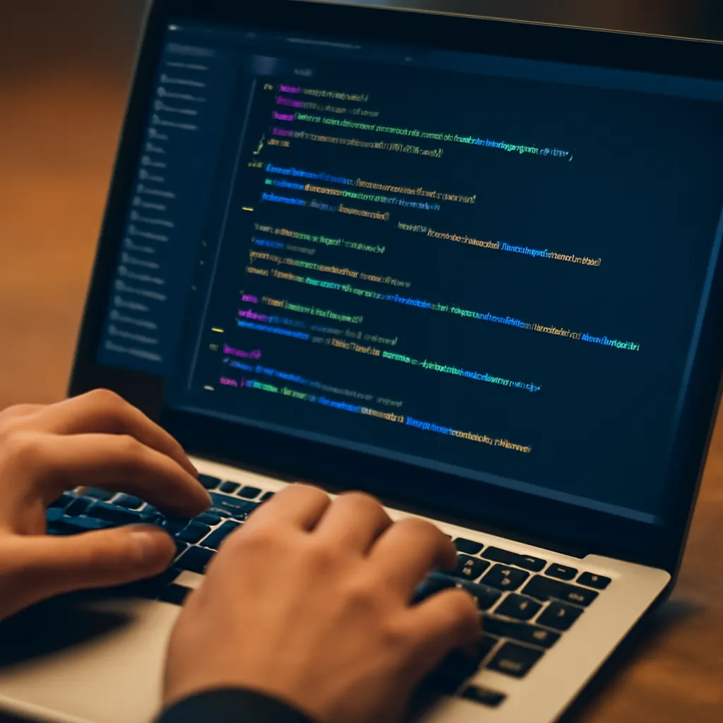 Hands coding custom software solutions