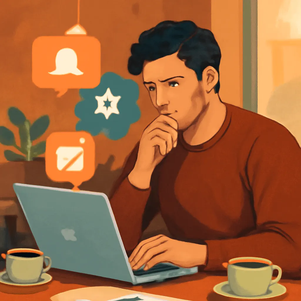 Developer brainstorming software solutions