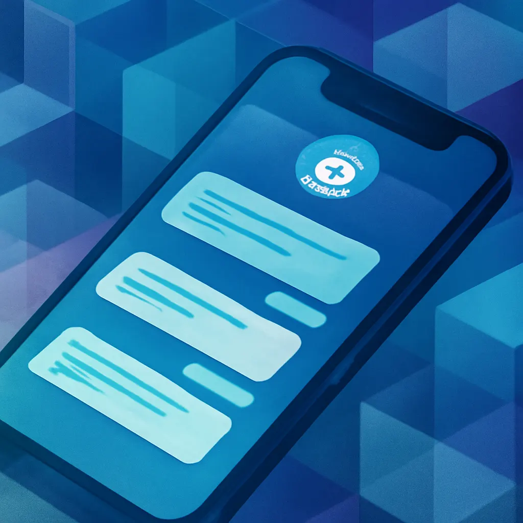 Интерфейс Telegram-бота на смартфоне