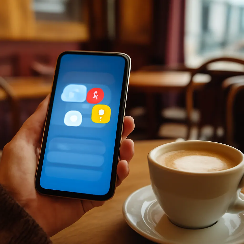Демонстрация взаимодействия с Telegram-ботом в кафе