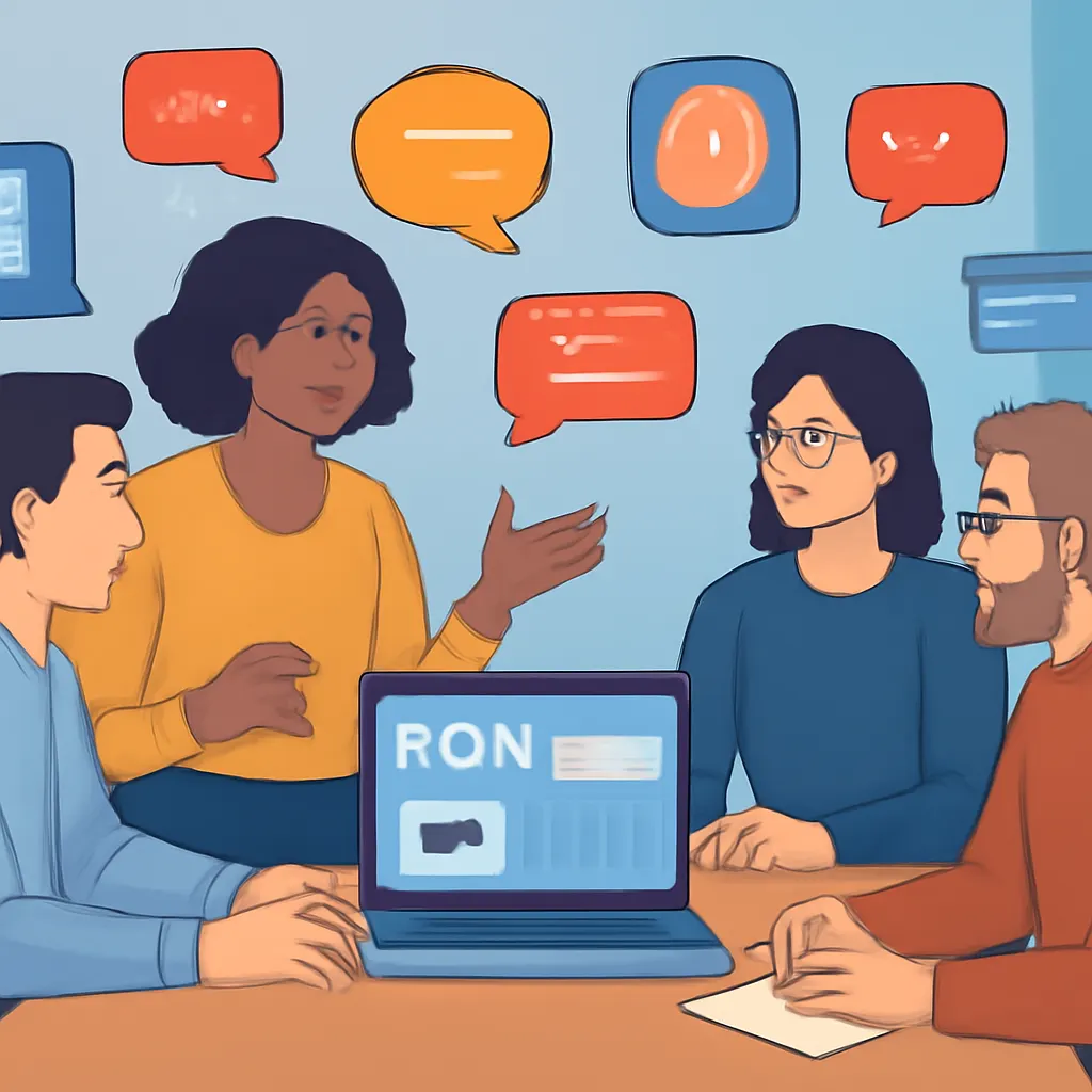 Team discussion on CRM integration