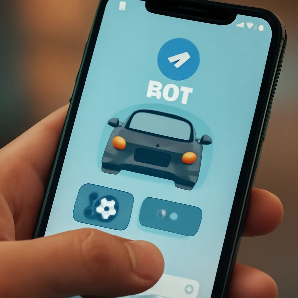 Интерфейс Telegram-бота автосалона
