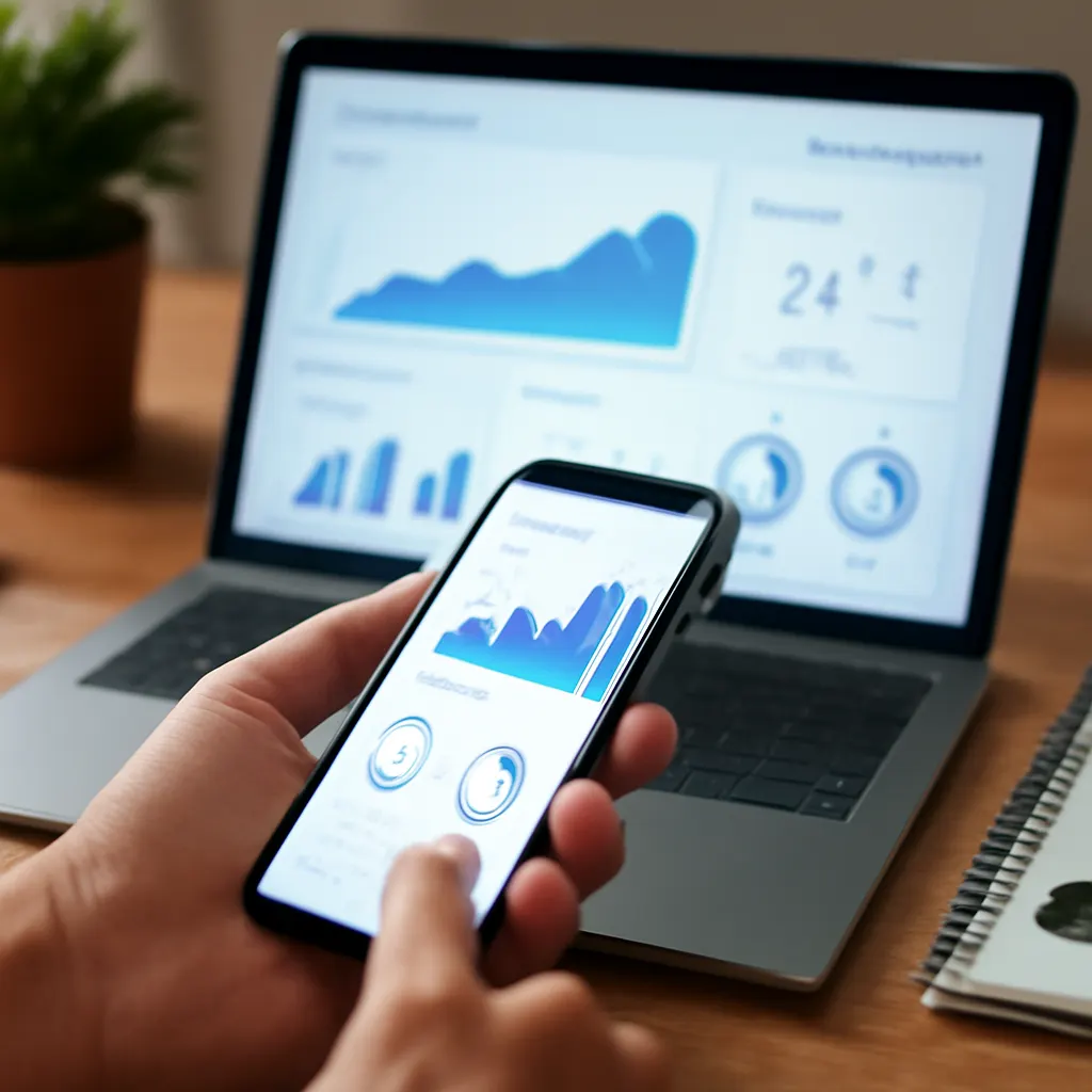 User-friendly CRM interface displaying automated sales metrics